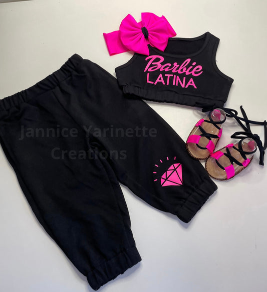 BARBIE LATINA BOW AND SANDALS